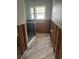 Bathroom with a shower and partially exposed framing during renovation at 410 W Lemon St, Tarpon Springs, FL 34689