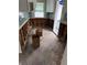 Kitchen under renovation with exposed wooden floors at 410 W Lemon St, Tarpon Springs, FL 34689