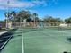 Well-maintained tennis courts and playground nearby at 410 W Lemon St, Tarpon Springs, FL 34689