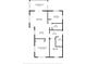 Floor plan shows two bedrooms, two baths, living room, kitchen and screened porch at 6800 Sanderling Ln, Hudson, FL 34667