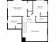 Second floor layout with primary bedroom, bath, and additional bedroom at 7120 Hideaway Trl, New Port Richey, FL 34655