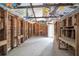 Unfinished interior room with exposed beams and walls at 8581 W Gulf Blvd, Treasure Island, FL 33706