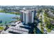 Aerial view of Paradise Island Towers and surrounding area at 10355 Paradise Blvd # 212, Treasure Island, FL 33706