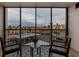 Private balcony with water and city views at 10355 Paradise Blvd # 212, Treasure Island, FL 33706
