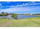 Peaceful lakefront view with lush greenery at 10929 Brooksnest Ct, Lithia, FL 33547
