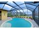 Screened pool and spa with beautiful lake view at 10929 Brooksnest Ct, Lithia, FL 33547