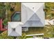 Bird's eye view of house, pool, and backyard at 13477 Irwin Dr, Port Charlotte, FL 33953