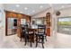 Modern kitchen with stainless steel appliances and an island at 13477 Irwin Dr, Port Charlotte, FL 33953