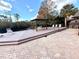 Poolside deck with gazebo and seating at 1400 Tarpon Woods Blvd # H6, Palm Harbor, FL 34685
