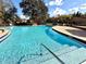 Community pool with ample deck space at 1400 Tarpon Woods Blvd # H6, Palm Harbor, FL 34685