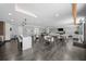 Spacious community room with comfortable seating, tables, and a kitchenette at 199 Dali Blvd # 407, St Petersburg, FL 33701
