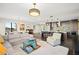 Open concept living area with kitchen and dining views at 199 Dali Blvd # 407, St Petersburg, FL 33701