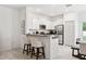 Modern kitchen with stainless steel appliances and granite countertops at 21428 Darter Rd, Land O Lakes, FL 34638