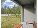 Patio with view of backyard and trees at 21428 Darter Rd, Land O Lakes, FL 34638