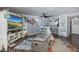 Spacious living area with comfortable seating, large TV, and coastal decor at 2621 Cove Cay Dr # 205, Clearwater, FL 33760
