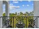 Relaxing balcony view with outdoor seating and a beautiful view of the neighborhood at 3027 Bermuda Sloop Cir, Ruskin, FL 33570