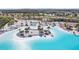 Resort-style pool with expansive deck and lounge chairs at 31814 Oyster Trellis Ln, Wesley Chapel, FL 33545