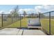 Clean dog park with fenced area and washing station at 31814 Oyster Trellis Ln, Wesley Chapel, FL 33545