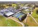 Community features tennis courts, pools, clubhouse, and parking at 3624 Muirfield Ct, New Port Richey, FL 34655