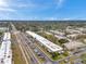 Aerial view of community showing multiple buildings at 4001 58Th N St # 26C, St Petersburg, FL 33709