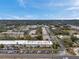 Wide aerial view of apartment complex and neighborhood at 4001 58Th N St # 26C, St Petersburg, FL 33709