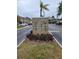Clearview Oaks Condominium entrance sign in Palms of Paradise East at 4001 58Th N St # 26C, St Petersburg, FL 33709