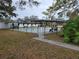Community shuffleboard court with covered seating at 4001 58Th N St # 26C, St Petersburg, FL 33709