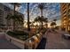 Outdoor grilling area with seating, near the pool at 470 Mandalay Ave # 305, Clearwater Beach, FL 33767