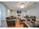 Elegant lobby with comfortable seating and a grand fireplace at 470 Mandalay Ave # 305, Clearwater Beach, FL 33767