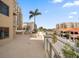 Large patio with city and tropical views at 470 Mandalay Ave # 305, Clearwater Beach, FL 33767