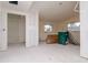 Unfinished bedroom, showing drywall and construction debris at 601 Ambassador Ln, Holmes Beach, FL 34217