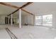 Spacious living room under renovation at 601 Ambassador Ln, Holmes Beach, FL 34217