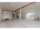 Spacious living room with water view, currently under construction at 601 Ambassador Ln, Holmes Beach, FL 34217