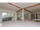 Large living area during remodel at 601 Ambassador Ln, Holmes Beach, FL 34217