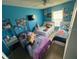 Two twin beds in a sunny bedroom with ample space at 8431 Edgewater Place Blvd, Tampa, FL 33615