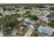 Aerial view of the property and surrounding neighborhood at 9328 Temple Ave, Seminole, FL 33772