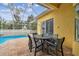Enjoy dining alfresco near the refreshing pool at 15005 Lake Emerald Blvd, Tampa, FL 33618