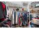 Spacious walk-in closet with ample shelving and hanging space at 1531 Riverdale Dr, Oldsmar, FL 34677