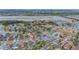 Aerial view showcasing house location and neighborhood at 1706 Kirtley Dr, Brandon, FL 33511