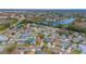 Aerial view of house and surrounding area at 1706 Kirtley Dr, Brandon, FL 33511
