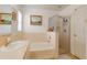 Bathroom with shower and tub at 1706 Kirtley Dr, Brandon, FL 33511