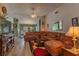 Spacious living room with large sectional sofa at 1706 Kirtley Dr, Brandon, FL 33511