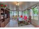 Relaxing sunroom with plenty of natural light and comfortable seating at 1706 Kirtley Dr, Brandon, FL 33511