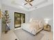 Spacious bedroom with sliding door to backyard access at 2549 Martha Ln, Land O Lakes, FL 34639