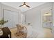 Home office with built-in closet and en suite bathroom at 2549 Martha Ln, Land O Lakes, FL 34639
