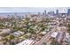 Wide aerial view showcasing the property's location within the neighborhood and surrounding cityscape at 310 8Th N Ave, St Petersburg, FL 33701