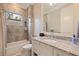 Clean bathroom with granite countertop and bathtub at 310 8Th N Ave, St Petersburg, FL 33701