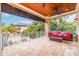 Spacious covered patio overlooking the neighborhood and pool at 310 8Th N Ave, St Petersburg, FL 33701