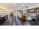 Open living space with hardwood floors and comfortable seating at 310 8Th N Ave, St Petersburg, FL 33701