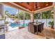 Enjoy dining al fresco near the sparkling pool and spa at 310 8Th N Ave, St Petersburg, FL 33701